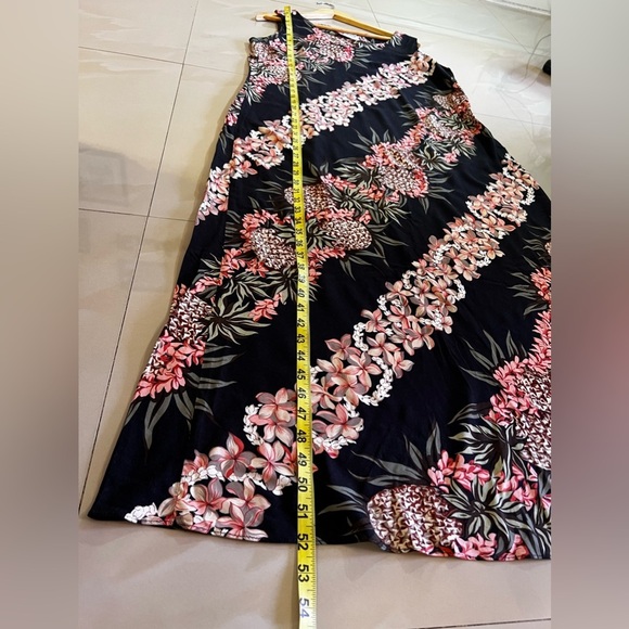 Hilo Hattie vintage hawaiian maxi dress size Large - Picture 14 of 16